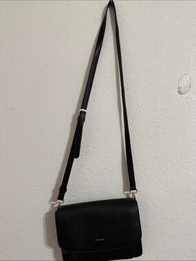 Pixie Mood Black Crossbody Bag with Adjustable Strap